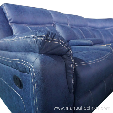 Wholesale Science and Technology Cloth Corner Recliner Sofa